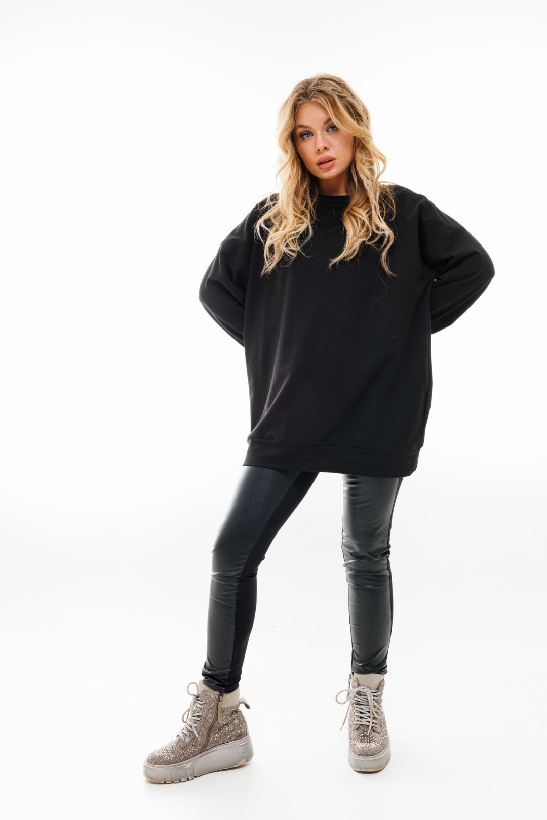 Худи Amori 6417 черный - фото 1